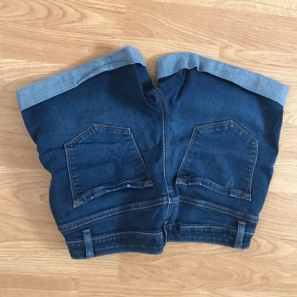 Mid Rise Jean Shorts - Picture 2 of 3